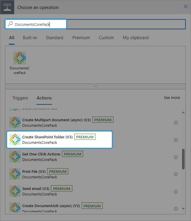 How to automatically create SharePoint folders and subfolders using  DocumentsCorePack