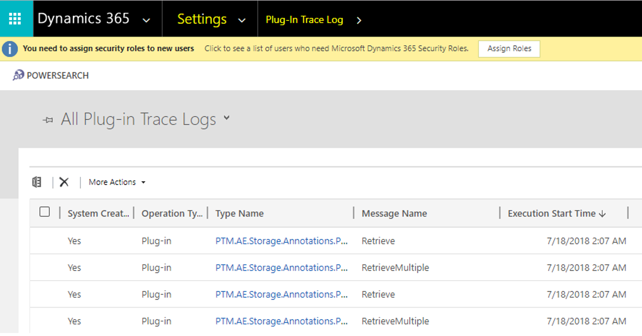 How to enable the Dynamics 365 Plugin Tracing