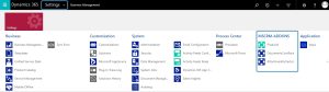 Dynamics 365 Settings Overview