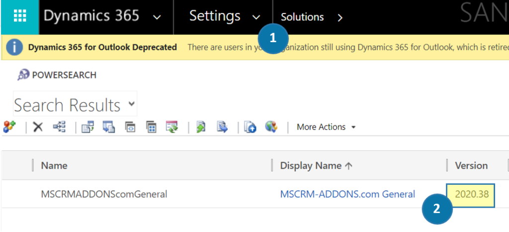 MSCRM-ADDONS.com General version number 