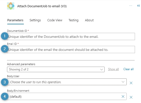 Attach DocumentJob to email (V3)