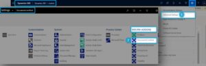 The DCP settings in Dynamics 365.