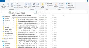 How to find metadata in the windows explorer
