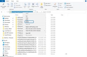 Delete metadata in windows explorer