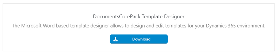 download template designer