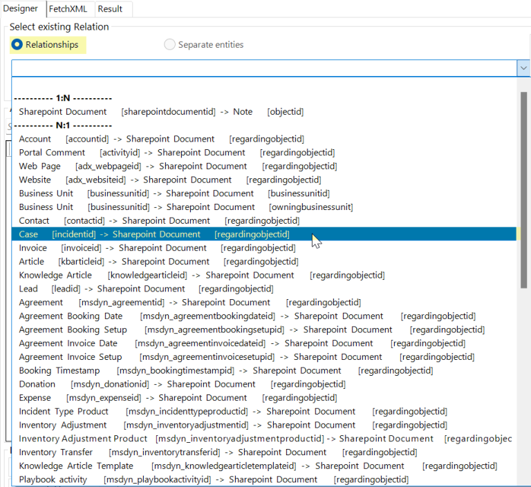 How to add content from SharePoint to a document
