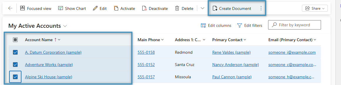 Selecting multiple records