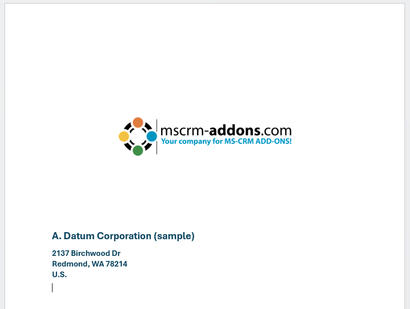 Our record image in our template