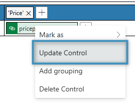 Update Control