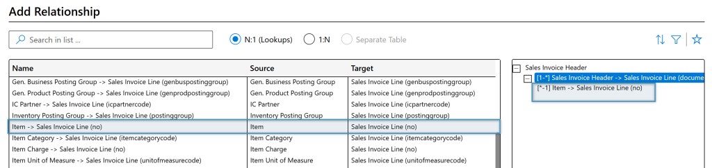 Resolving a nested relationship