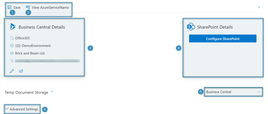 config tab